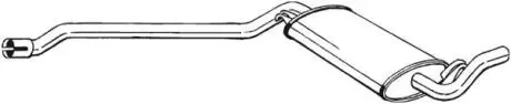 Глушитель средняя часть AUDI CABRIO 93-98 BOSAL 283-015