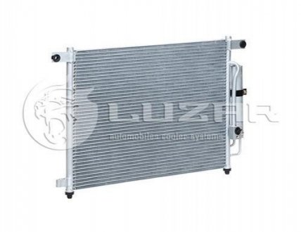 Радиатор кондиционера Авео (2005-) с ресивером LUZAR LRAC 0589
