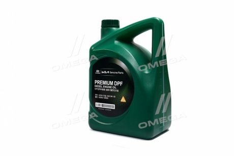 МАСЛО ДВИГАТЕЛЯ 6L Mobis Premium DPF Diesel C3 SAE 5W30 Hyundai/Kia/Mobis 0520000620