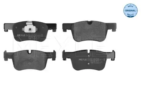 Колодки гальмівні (передні) BMW 1 (F20)/3 (F30)/4 (F32) 10- MEYLE 0252550618