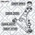 САЙЛЕНТБЛОК ЗАДН ПЕРЕДН РЫЧАГА MITSUBISHI GALANT D Q-fix Q0050993 (фото 3)