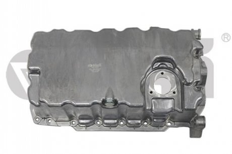 Поддон масляный алюминиевый с отверстием 2,0D VW T5 (09-15),T6 (15-) (1103180200 Vika 11031802001