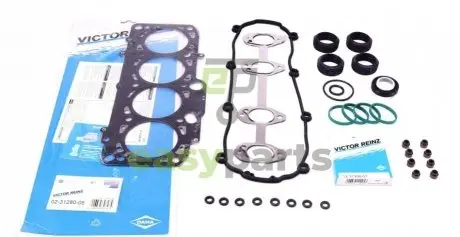 Комплект прокладок (верхній) VW Caddy 1.6i/BiFuel 04-15, CHGA/BGU/BSE/BSF VICTOR REINZ 023128005