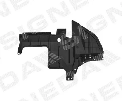 Захист під бампер MITSUBISHI OUTLANDER, 02 - 06 Signeda PMB60003(K)AR