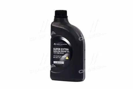 Олива двигуна 1L Mobis Super Extra Gasoline 5W30 Hyundai/Kia/Mobis 0510000110