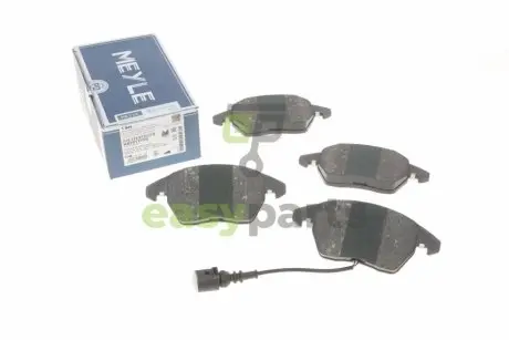 Колодки гальмівні (передні) VW Caddy III/Golf/Jetta/Passat/Skoda Fabia/Octavia/SuperB 04- MEYLE 0252358720PD