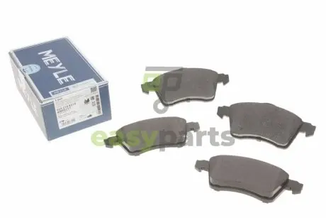 Колодки гальмівні (передні) VW T4 90-03 R15 (без датчиків) MEYLE 0252188319