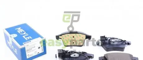 Колодки гальмівні (передні) VW Touareg 2.5TDI 03-10 (Ate) (з датчиком) MEYLE 0252374919W