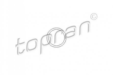 Прокладка, трубопровод охлаждаю TOPRAN / HANS PRIES 109639 (фото 1)