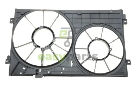 Дифузор радіатора VW Caddy III/IV 04-20 DPA 11210797602