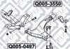 САЙЛЕНТБЛОК ЗАДНИЙ ПЕРЕДНЕГО РЫЧАГА Q-fix Q0053550 (фото 3)