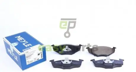 Колодки гальмівні (передні) Skoda Fabia/VW Polo 94-14 MEYLE 0252186617