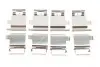 Планка супорта (переднього/заднього) прижимна (к-кт) Opel Movano B/Renault Master III 2.3dCi 10- ATE 13046005072 (фото 1)