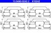 Комплектующие для тормозных колодок ATE 13046002422 (фото 1)