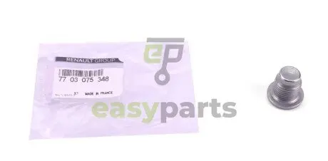 Корок масляного піддону Trafic/Vivaro/Movano 16x1.5mm (з магнітом) RENAULT / DACIA 7703075348