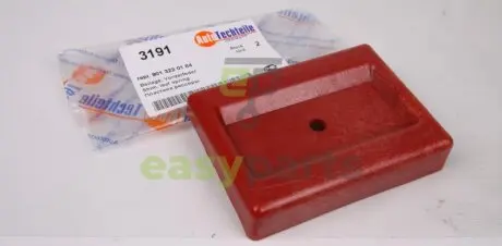 Кронштейн подушки ресори передньої (червоний) MB Sprinter 96-06 (R) (3191) AUTOTECHTEILE 1003191