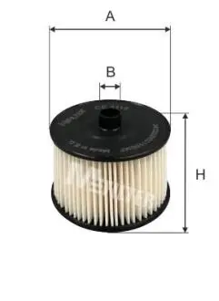 Фільтр паливний 2.0HDi Scudo/Expert 07-/Citroen C4/C5 05- M-FILTER DE3116