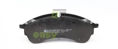 Колодки гальмівні (передні) VW Crafter 2.0TDI 16- (CBI) (177.55x70.8x20.7) (з аксесуарами) ZIMMERMANN 221782102