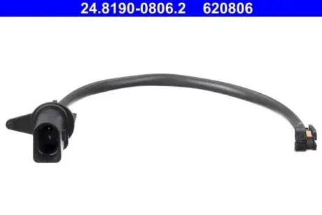 Датчик зносу гальмівних колодок (передніх/L) Audi Q5 08- (L=257mm) ATE 24819008062
