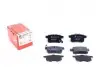 Колодки гальмівні (задні) Honda Accord VIII 2.0-2.4i 08- (Nissin) ZIMMERMANN 244351501 (фото 7)