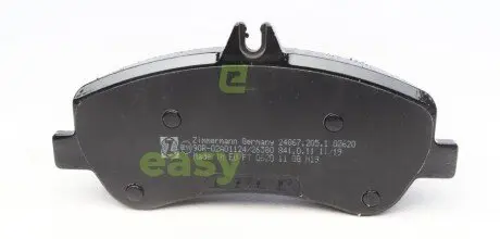Колодки гальмівні (передні) MB GLK-class (X204) 08-15 (Bosch) ZIMMERMANN 248672051