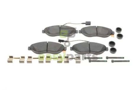 Колодки гальмівні (передні) Citroen Jumper/Fiat Ducato/Peugeot Boxer 06- (Brembo) (з датчиком) ATE 13046048072
