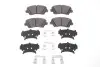 Колодки гальмівні (передні) Hyundai Elantra 10-/ i30 11-/ Kia Ceed 12- (Mando) (з аксесуарами) ATE 13046056452 (фото 1)
