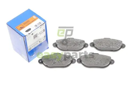 Колодки гальмівні (передні) Fiat 500 07-/Panda 03-/Punto 93-10 (Bendix) ATE 13046039502
