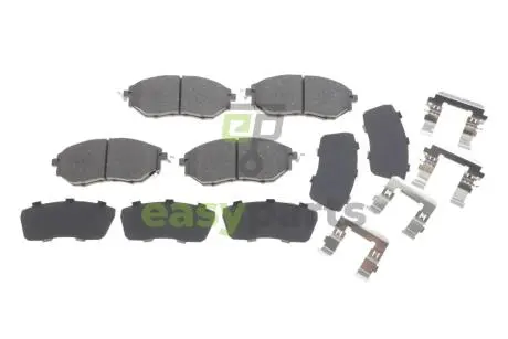 Колодки гальмівні (передні) Subaru Forester/Legacy/Impreza 03- (Akebono) ATE 13046057972