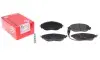 Колодки гальмівні (передні) Audi A3/Skoda Octavia III/VW Passat/Golf 13- (TRW) (з датчиком) ZIMMERMANN 247382002 (фото 1)