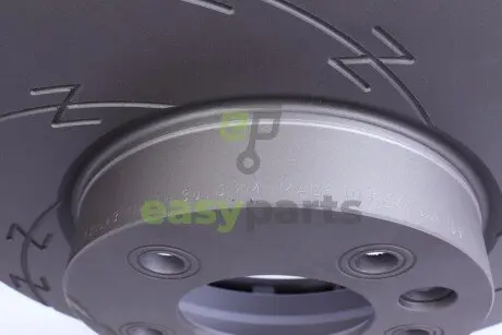 Диск гальмівний (передній) Porsche Cayenne/VW Touareg 02- (330x32) (R) (з покриттям) (з прорезом) (вент) ZIMMERMANN 600322555