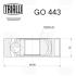 ШРУС 2141 внутренний Trialli GO 443 (фото 3)