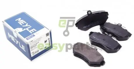 Колодки гальмівні (передні) Audi A4 94-01/VW Passat 96-00 MEYLE 0252194519