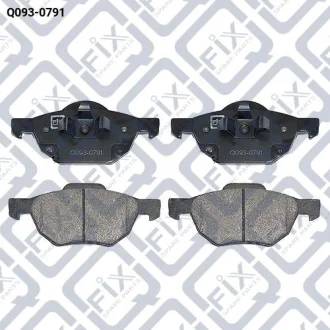 КОЛОДКИ ТОРМОЗНиЕ ПЕРЕДНИЕ Q-fix Q0930791