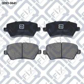 Гальмівні колодки передні Q-fix Q0930641