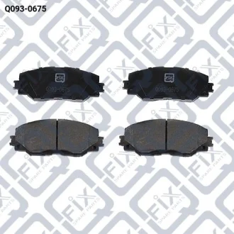 Колодки гальмівні передн.дискові Q-fix Q0930675