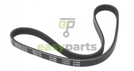Ремінь генератора Honda Civic IV/ V/ VI/ CRX/ Mitsubishi Lancer VI 1.6 16V 87-03 (4PK775) MEYLE 0500040775