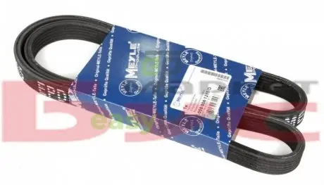 Ремінь генератора VW T5 1.9TDI/VW Caddy 1.9/2.0TDI (+AC) (6PK1215) MEYLE 0500061215D