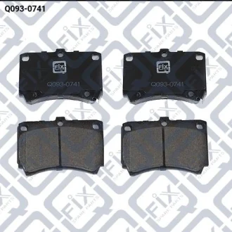 КОЛОДКИ ТОРМ ПЕРЕДН Q-fix Q0930741