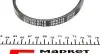Ремінь генератора Renault 19/Clio/Megane 1.2-1.6 88-03 (3PK715) MEYLE 0500030715 (фото 3)