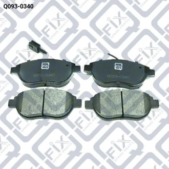 КОЛОДКИ ТОРМ ПЕРЕДН Q-fix Q0930340