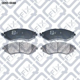 Колодки гальмівні передн.дискові Q-fix Q0930048