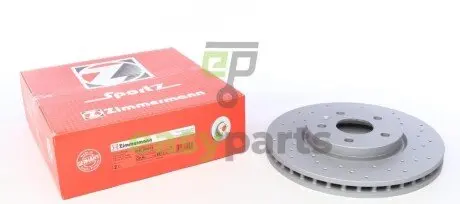 Гальмiвнi диски переднi ZIMMERMANN 430261552