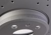 Диск гальмівний (передній) Audi A4/A5 07- (314х25) (з покриттям) (з отвором) (вентильований) ZIMMERMANN 100333052 (фото 8)