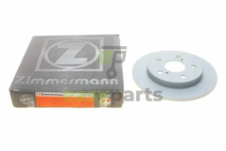 Диск гальмівний (задній) Toyota Auris/ Corolla 06- (259x9) ZIMMERMANN 590281120