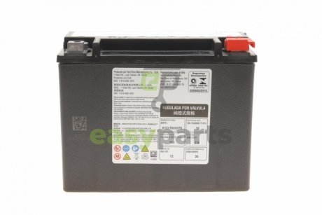 Акумуляторна батарея 20Ah/300A (205x86x162/+R/B0) (AGM) (мото) BMW 61219321815