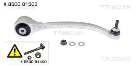 Рычаг нижний левый TRISCAN 850081503