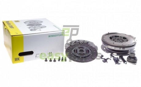 Демпфер + комплект зчеплення Audi A4/A5/Q5 2.0 TDI/TFSI 07-17 LuK 600014400
