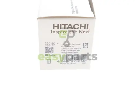 Витратомір повітря VW Touareg 3.0 V6 TDI 04-18 (HUCO) HITACHI (HÜCO) 2505014