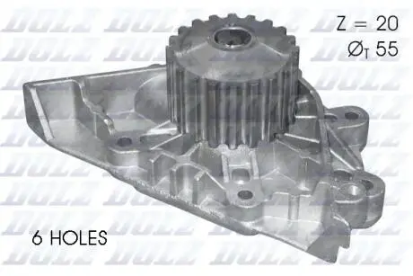 CITROEN помпа води C4 Grand Picasso,C4 I,C5 I,II,Jumpy,Fiat Scudo,Peugeot 206/806 2.0 DOLZ C144
